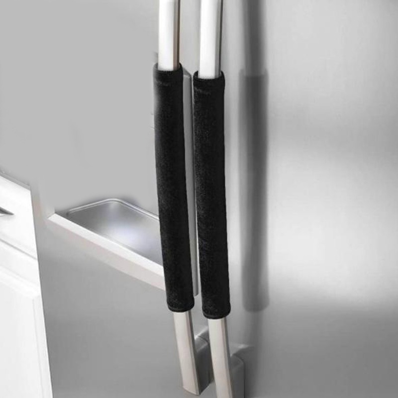 2Pcs/Set  Refrigerator Door Ha - Kitchen Appliances With Red Knobs 评论和价格