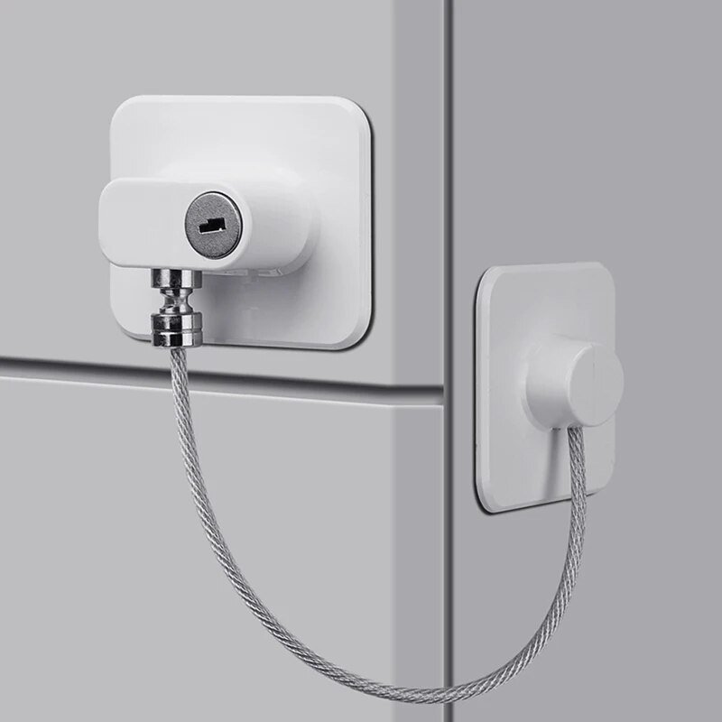 1Pcs Fridge Cabinet Locks for  - Kitchen Appliances Kids 评论和价格