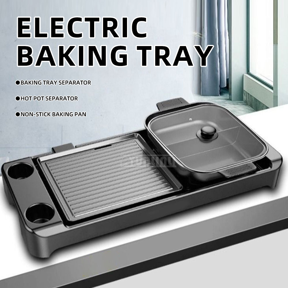 Electric Barbecue Hotpot Stove - Hot Pot Electric 评论和价格