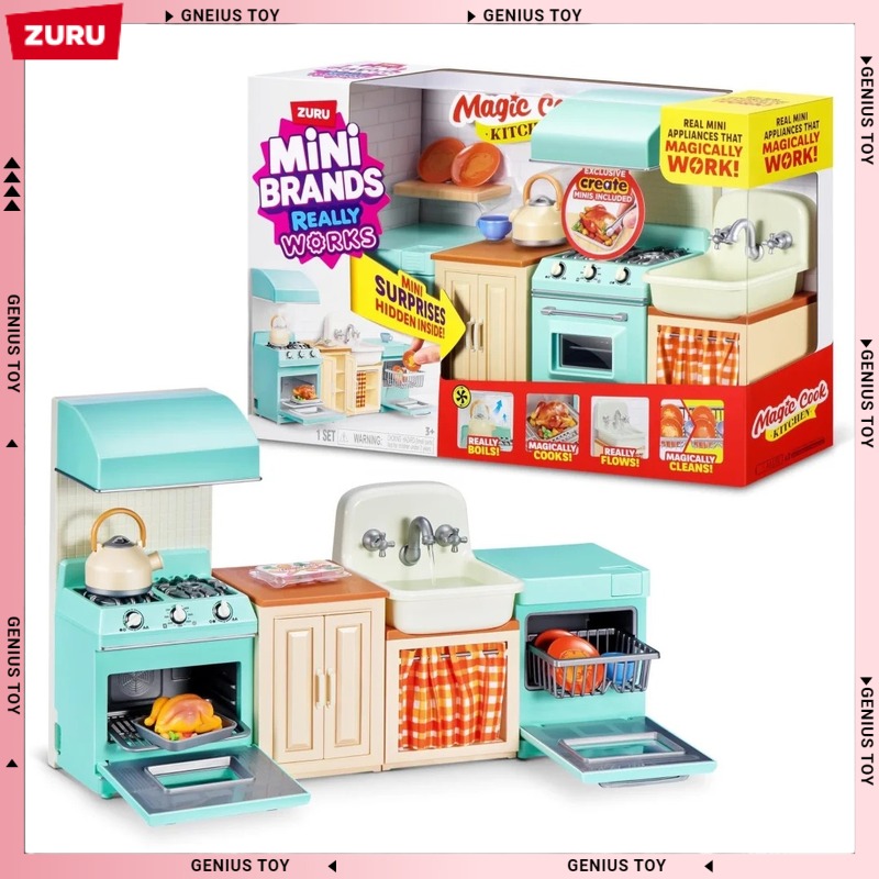 Zuru Mini Brands Magic Cook Ki - Kitchen Appliances Kids 评论和价格