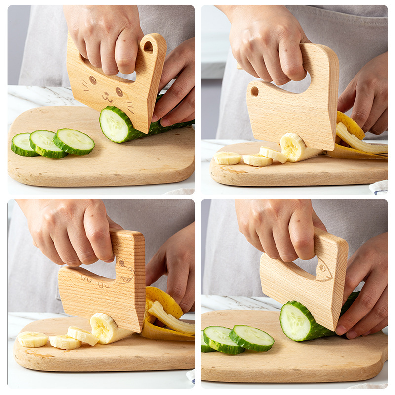 Wooden Kids Knife for Cooking  - Kitchen Appliances Kids 评论和价格