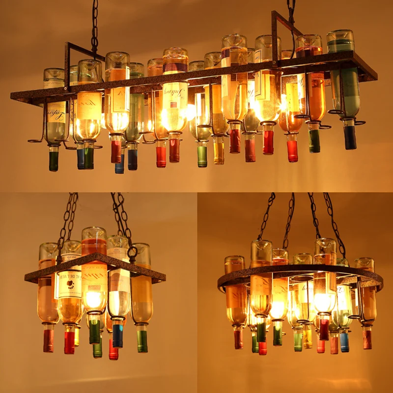Vintage Wine Bottle Iron Led L - Kitchen Appliances With Red Knobs 评论和价格