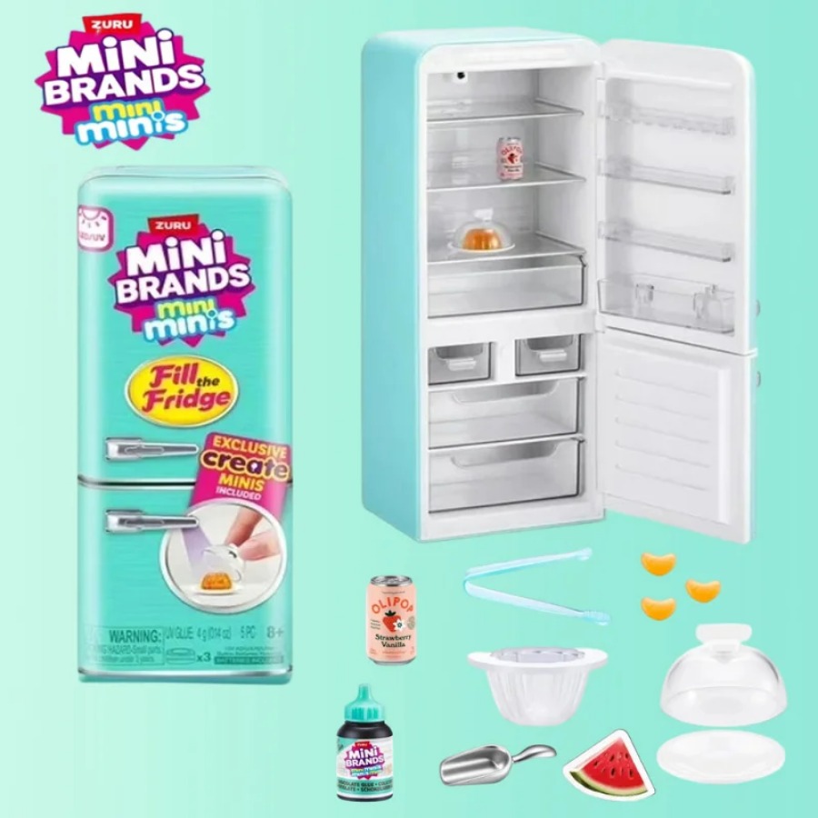 ZURU 5 Surprise Mini Fridge Ba - Kitchen Appliances Kids 评论和价格