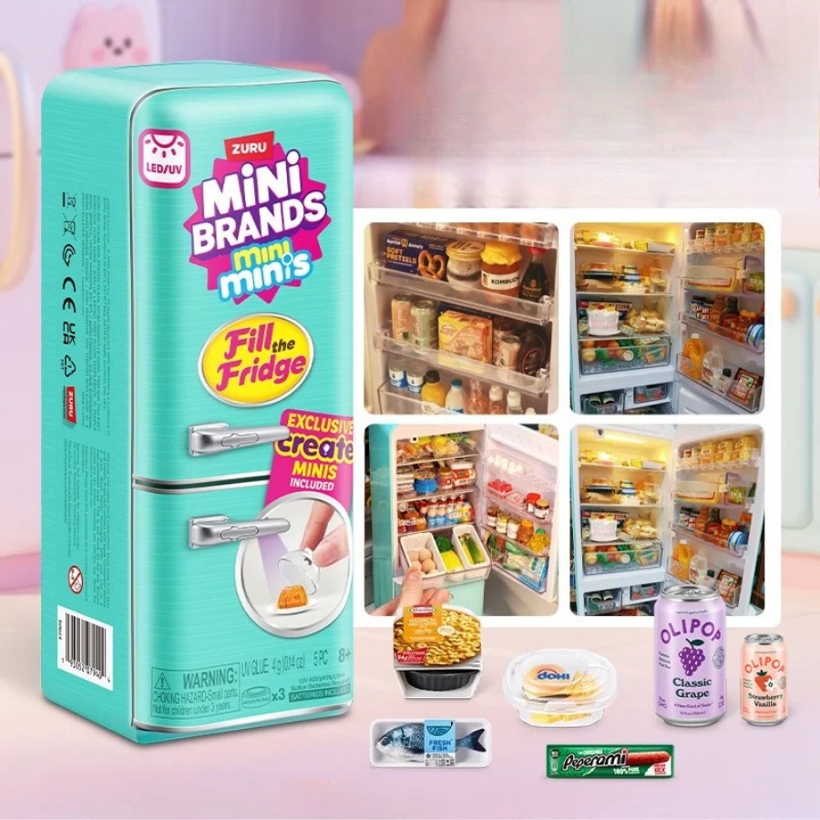 ZURU 5 Surprise Mini Fridge Ba - Kitchen Appliances Kids 评论和价格